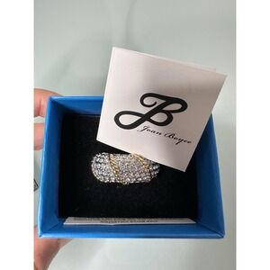 Gold Trim Ring Joan Boyce . New. Size Xs/s (0,75)